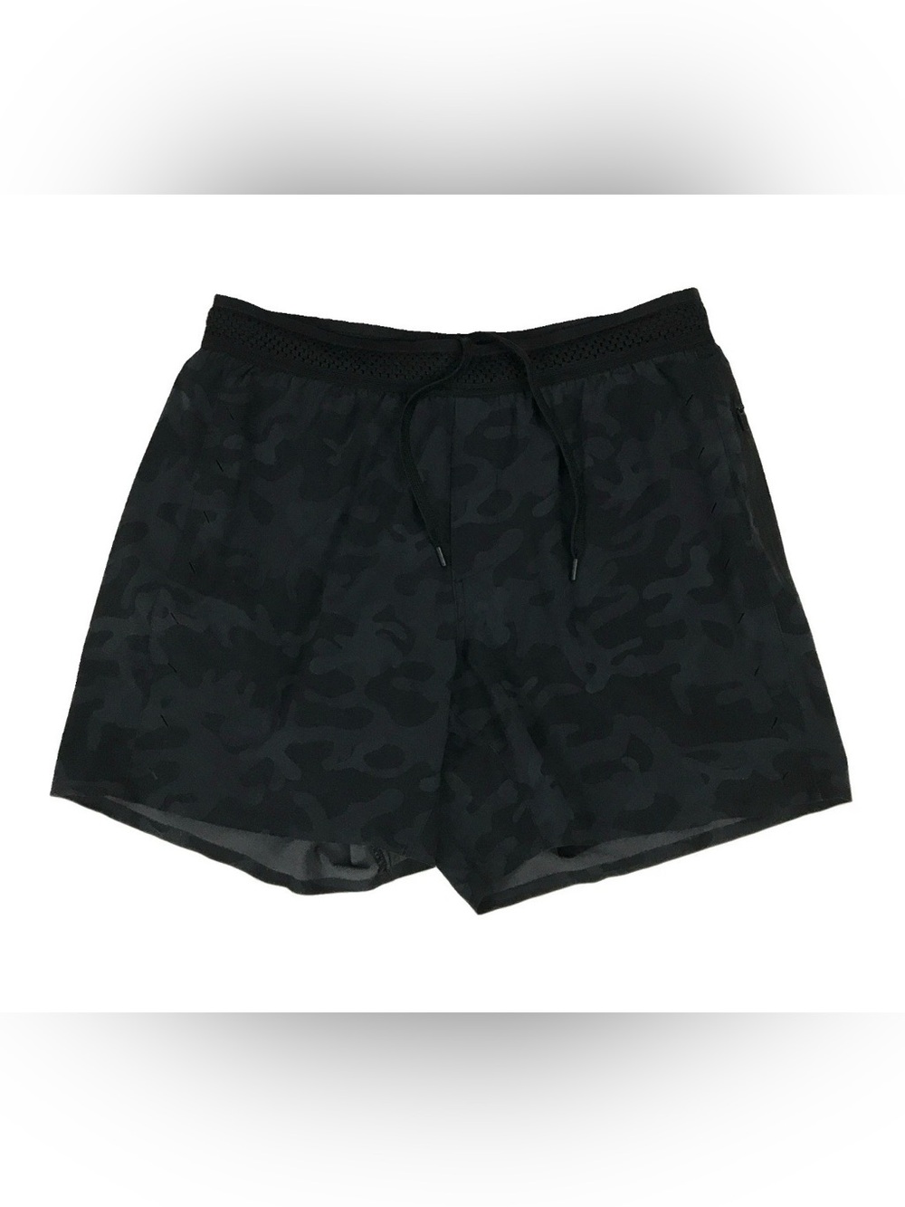 Ten Thousand The Session Shorts Mens Medium M Gray Camo 5” Inseam Lined Running